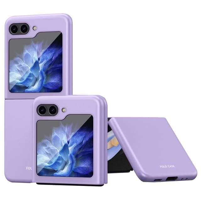 SKALO Samsung Z Flip6 Ultrathin Skin-touch Fold Suojakuori - Violetti
