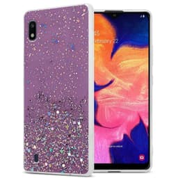 Samsung Galaxy A10 / M10 Suojakuori Kotelo (Violetti)