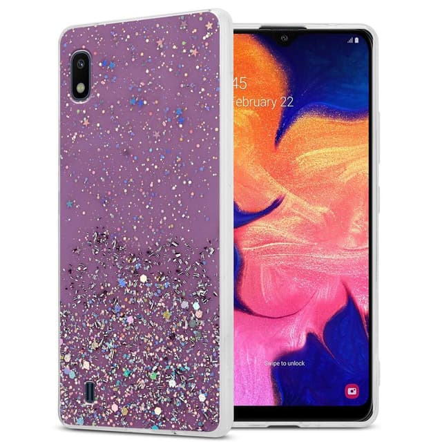 Samsung Galaxy A10 / M10 Suojakuori Kotelo (Violetti)