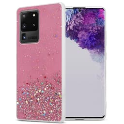Samsung Galaxy S20 ULTRA Cover Etui Case (Lyserød)