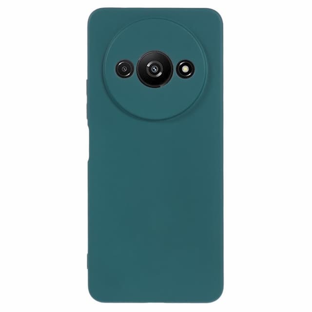 SKALO Xiaomi Redmi A3 Ultratynd TPU-skal - Mørkegrøn