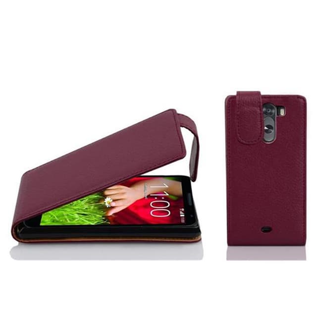 LG G2 MINI Pungetui Flip Cover (Lilla)