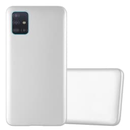 Deksel Samsung Galaxy A71 4G Case Cover (sølv)
