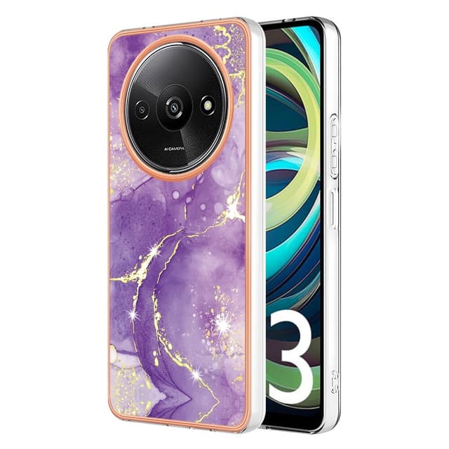 SKALO Xiaomi Redmi A3 Marmor TPU-skal - Motiv 2