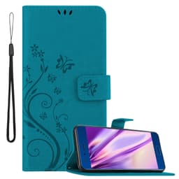 Honor 9 Pungetui Cover Case (Blå)