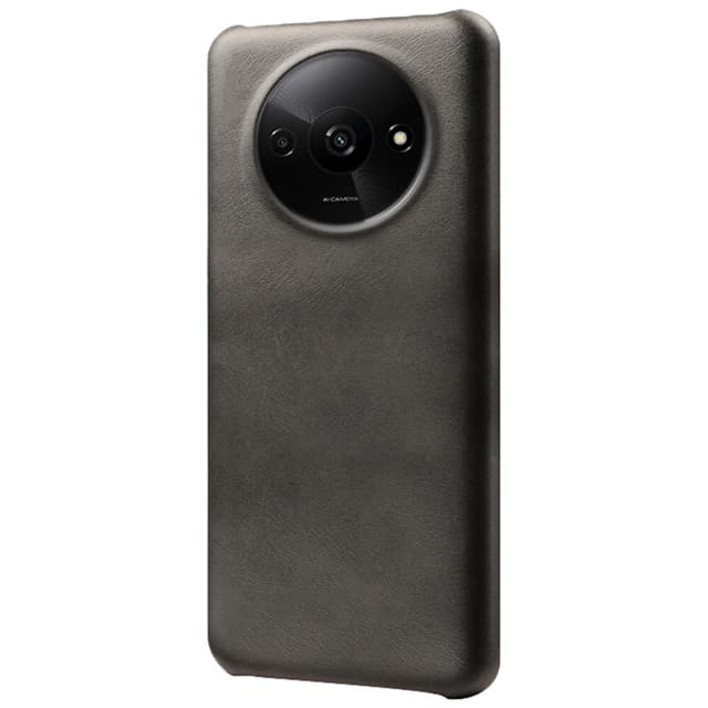 SKALO Xiaomi Redmi A3 PU-nahkainen Suojakuori - Musta