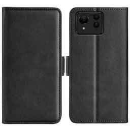 SKALO Asus Zenfone 11 Ultra 5G Premium Wallet Flip Cover - Sort