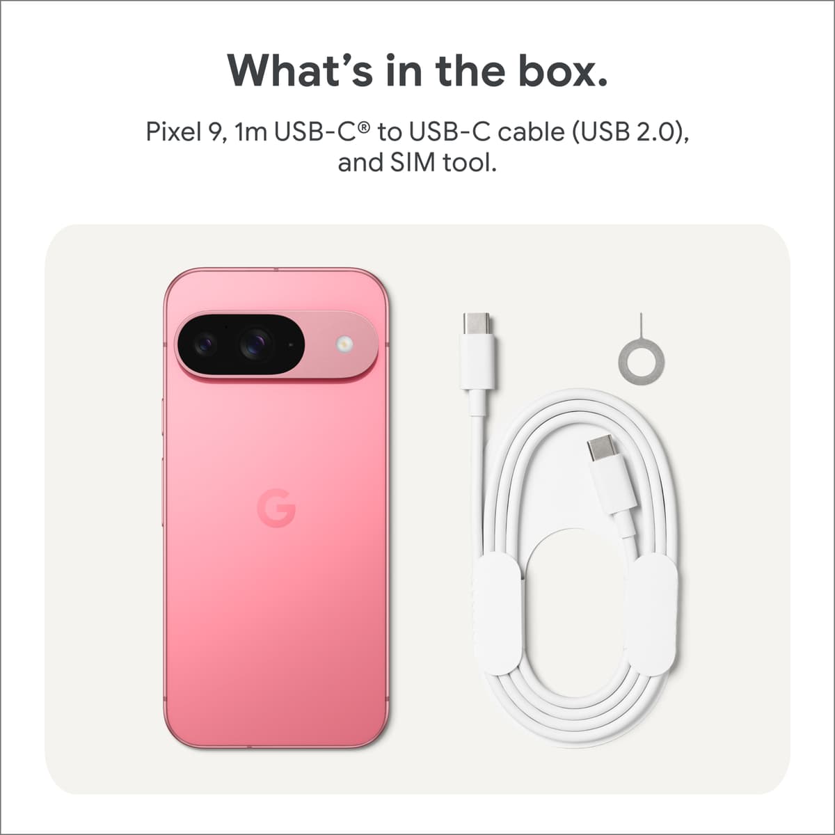 Google Pixel 9 5G smartphone 12/128GB (porslin) - Elgiganten