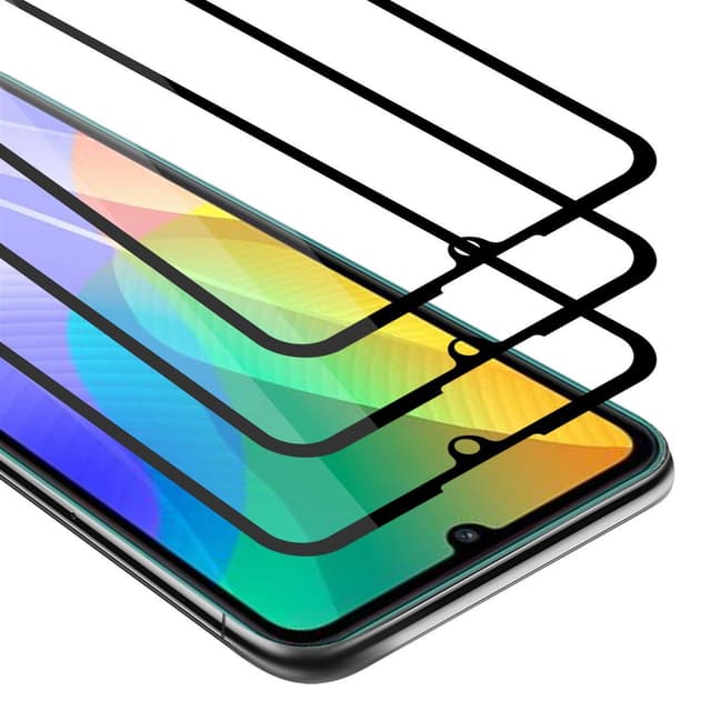 Huawei Y6P 3x Skærmbeskytter Beskyttelsesglas Folie