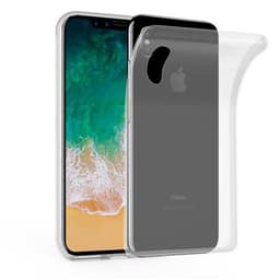 iPhone X / XS Suojakuori Suojakotelo Läpinäkyvä