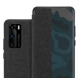 Huawei P40 lommebokdeksel etui (svart)