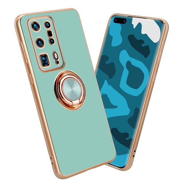 Huawei P40 PRO+ silikondeksel case (turkis)