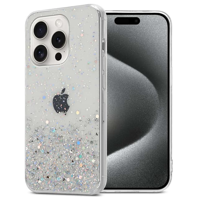 iPhone 15 PRO MAX Cover Etui Case (Gennemsigtig)