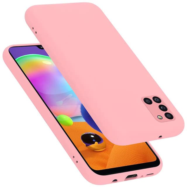 Samsung Galaxy A31 Skal Fodral Case (Rosa)