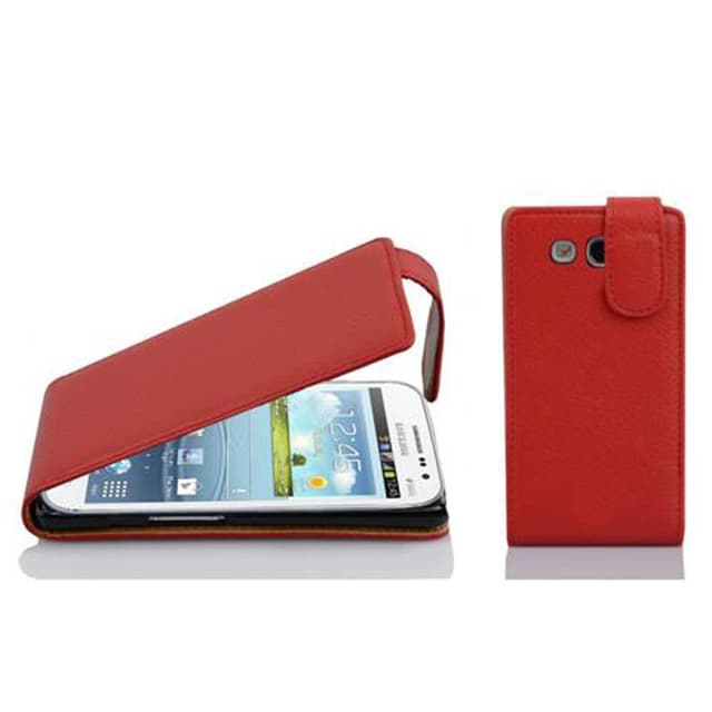 Samsung Galaxy WIN Pungetui Flip Cover (Rød)