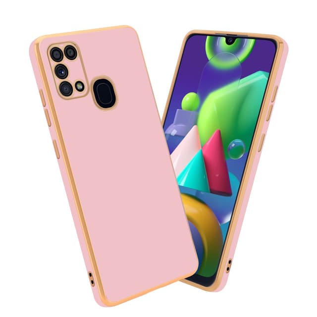 Samsung Galaxy M31 Skal Fodral Case (Rosa)