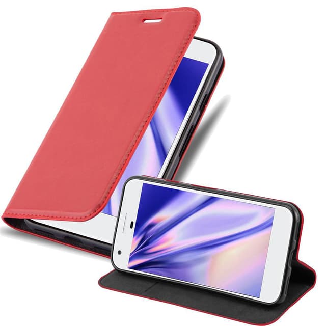 Google PIXEL lommebokdeksel case (rød)