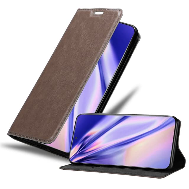 Motorola EDGE 20 Suojakuori Lompakkokotelo (Ruskea)