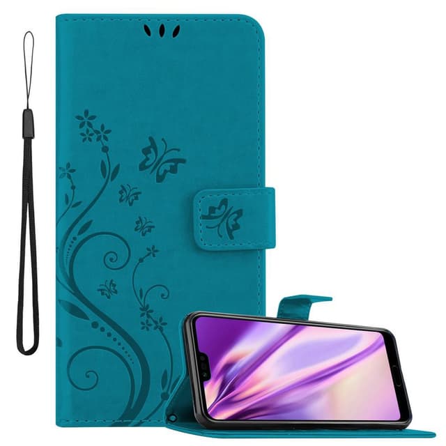Honor 10 Pungetui Cover Case (Blå)