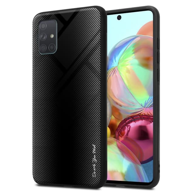 Cover Samsung Galaxy A71 4G Etui Case (Sort)
