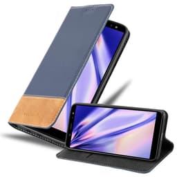 Samsung Galaxy A6 2018 Deksel Case Cover (blå)