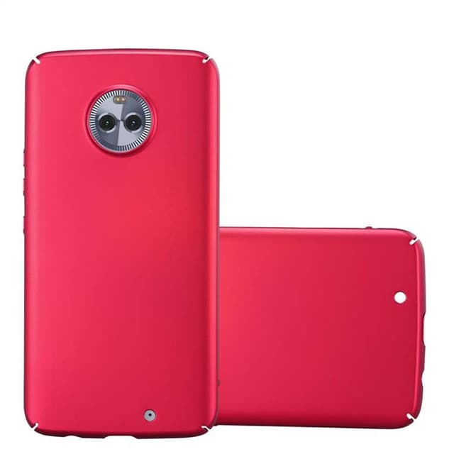 Motorola MOTO X4 Skal Fodral Case (Röd)