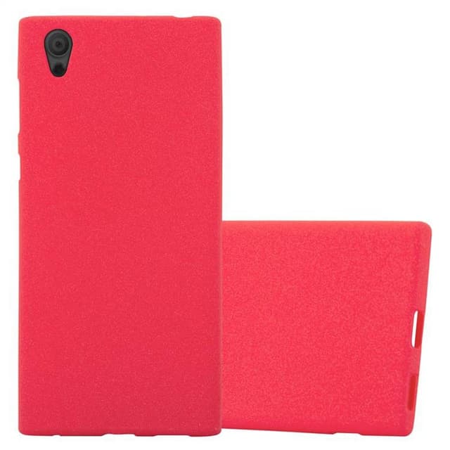Skal Sony Xperia L1 Fodral Case (Röd)
