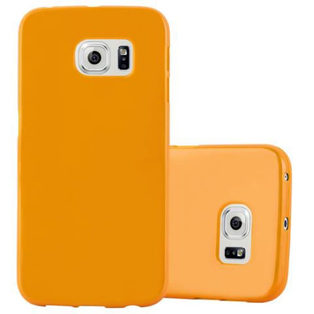Samsung Galaxy S6 EDGE Skal Fodral Case (Gul)