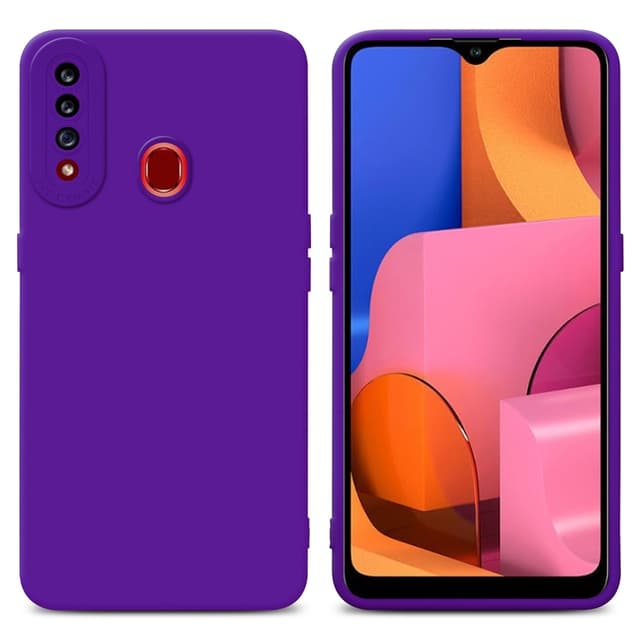 Samsung Galaxy A20s Suojakuori Kotelo (Violetti)