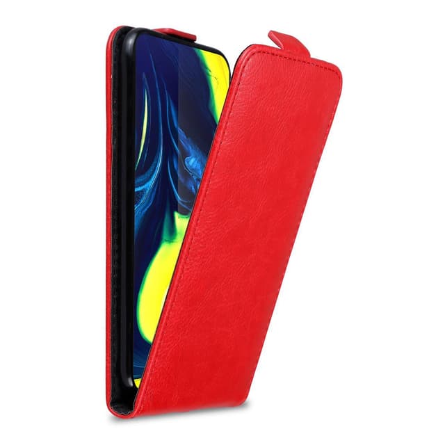 Samsung Galaxy A80 / A90 4G Flipfodral Skal (Röd)