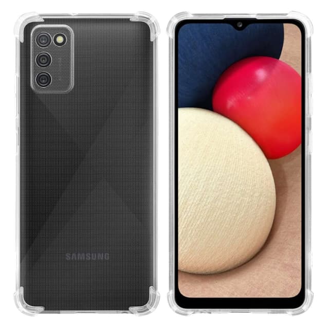 Samsung Galaxy A02s Cover TPU Etui (Gennemsigtig)