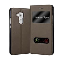 Huawei NOVA PLUS Plånboksfodral Skal (Brun)