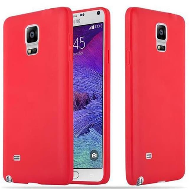Skal Samsung Galaxy NOTE 4 Fodral Case (Röd)