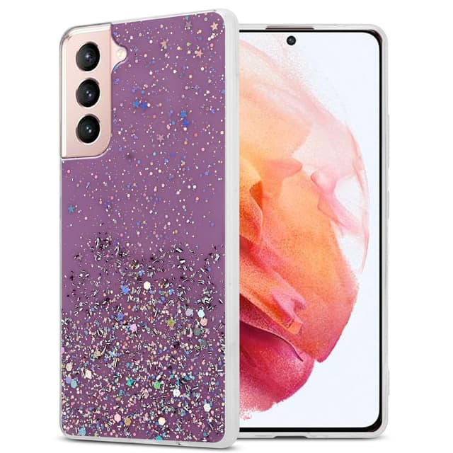 Samsung Galaxy S21 5G Cover Etui Case (Lilla)