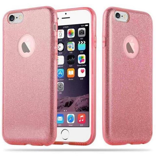 iPhone 6 / 6S Suojakuori Kotelo (Vaaleanpunainen)