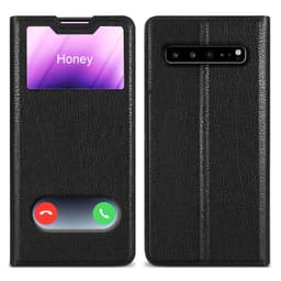 Lompakkokotelo Samsung Galaxy S10 5G Case (Musta)