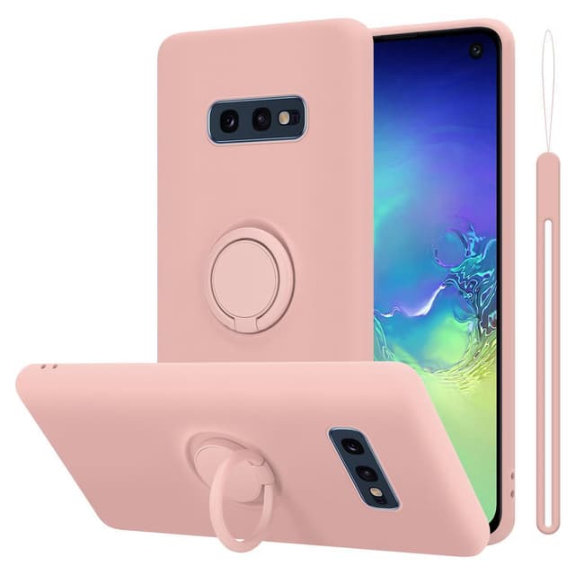 Samsung Galaxy S10e Suojakuori Kotelo (Vaaleanpunainen)