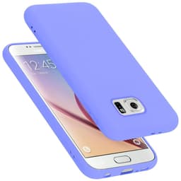 Samsung Galaxy S6 Skal Fodral Case Cover (Lila)
