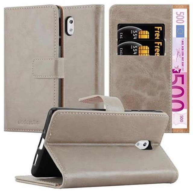 Cover Nokia 3 2017 Etui Case (Brun)