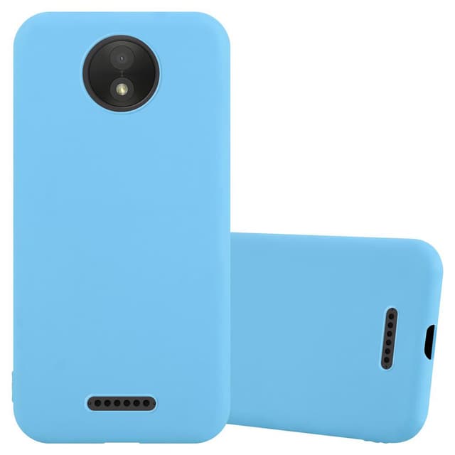 Skal Motorola MOTO C PLUS Fodral Case (Blå)