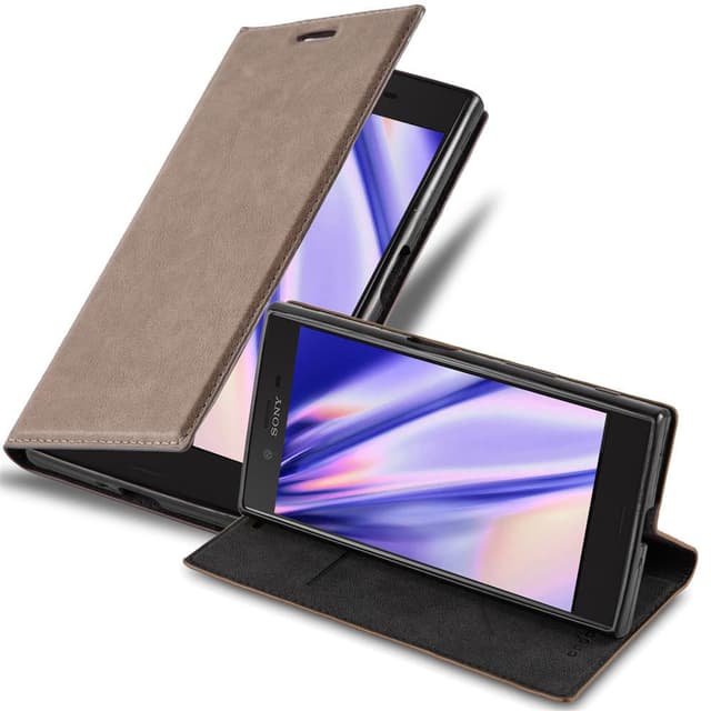Sony Xperia XZ / XZs lommebokdeksel case (brun)