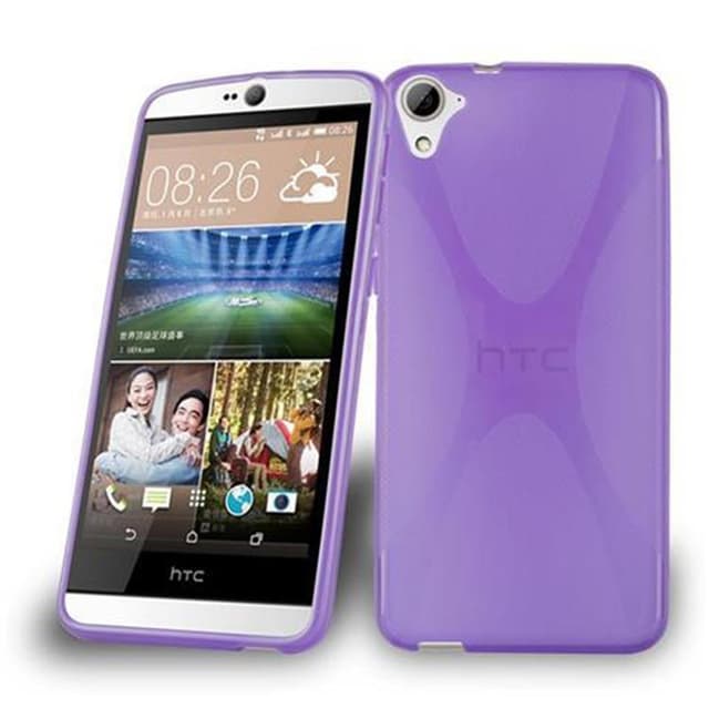 HTC Desire 826 Skal Fodral Case (Lila)