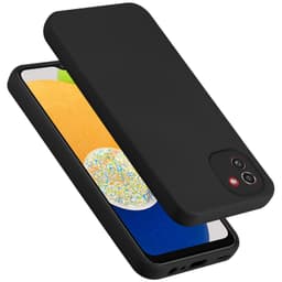 Samsung Galaxy A03 Cover Etui Case (Sort)