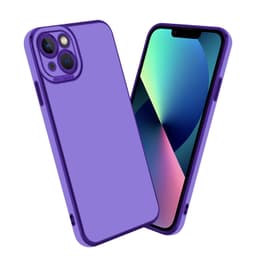 iPhone 12 silikondeksel cover (lilla)
