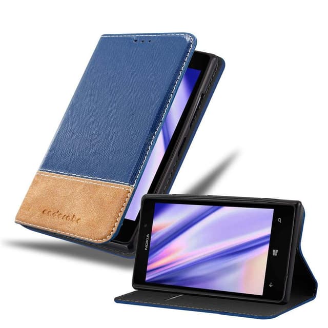 Nokia Lumia 925 Etui Case Cover (Blå)
