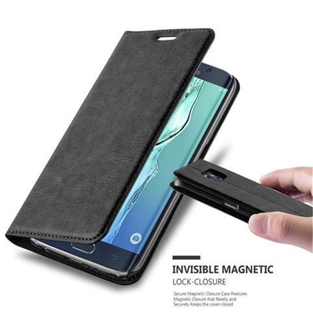 Samsung Galaxy S6 EDGE Cover Etui Case (Sort)