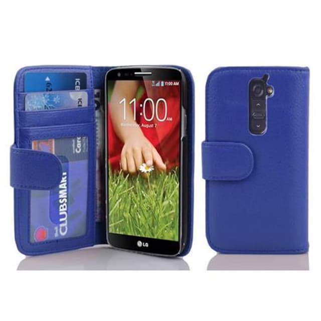 LG G2 Pungetui Cover (Blå)