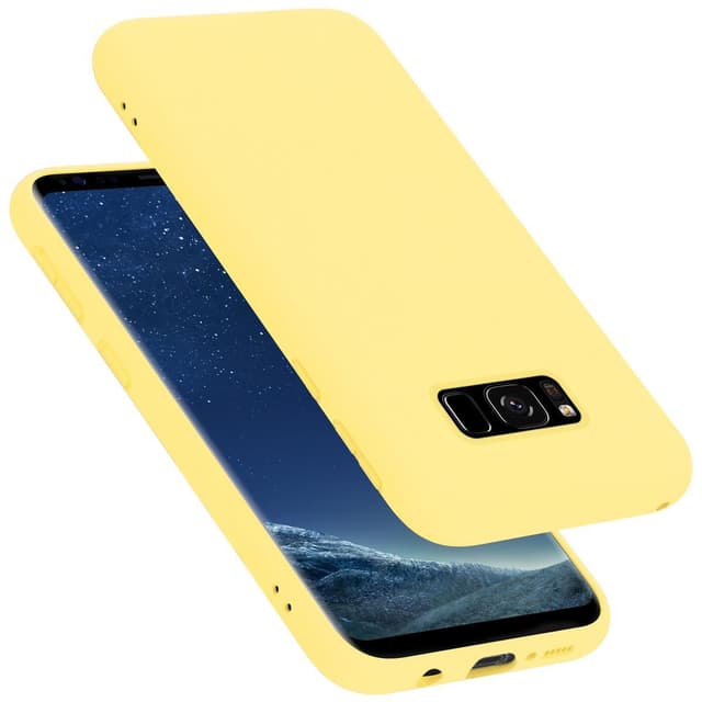 Samsung Galaxy S8 Skal Fodral Case (Gul)