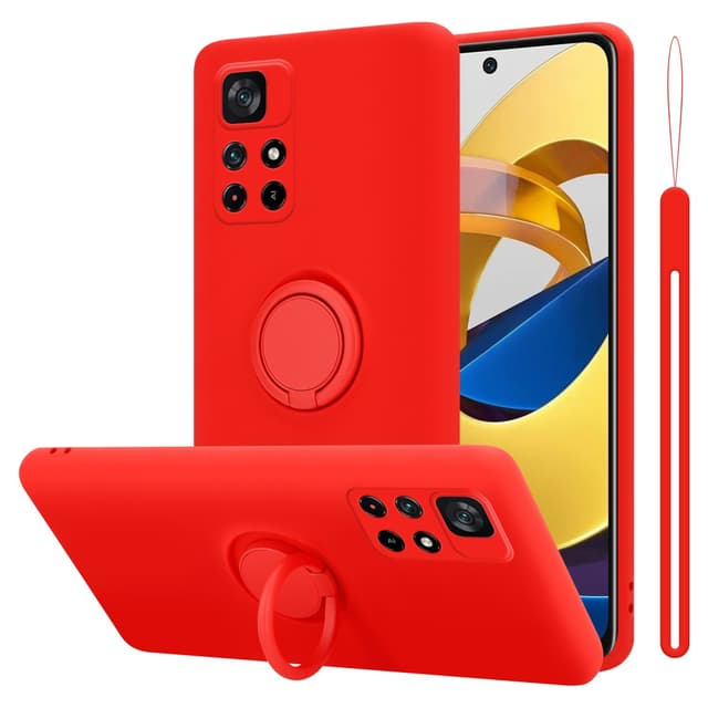 Xiaomi POCO M4 PRO 5G Cover Etui Case (Rød)