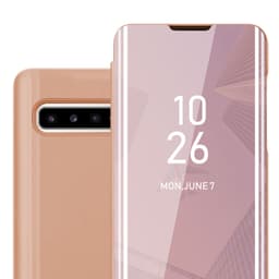 Samsung Galaxy S10 5G lommebokdeksel etui (rosa)